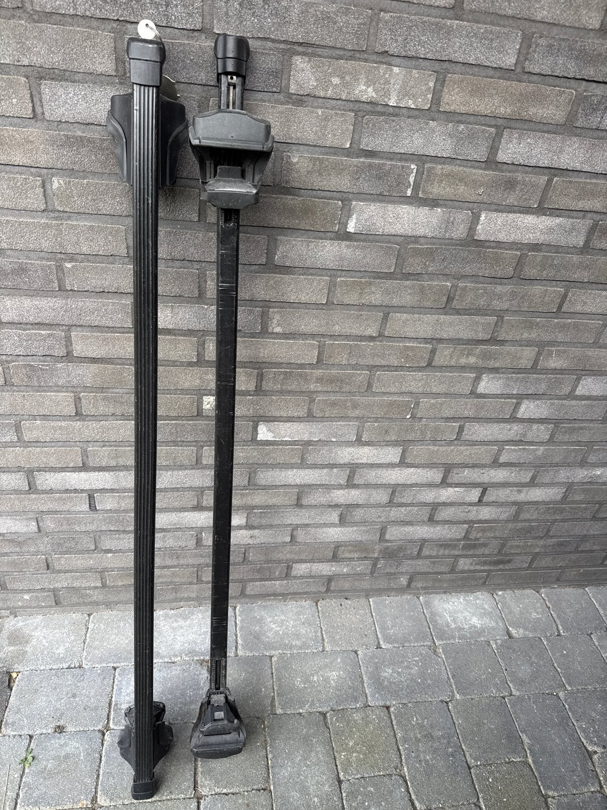 Universele Thule dakdragers met slot, Auto diversen, Dakdragers, Ophalen, Gebruikt