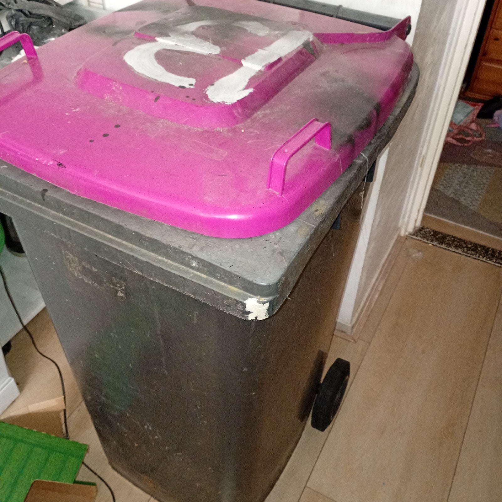 kliko setje groen blauw en grijs / paars, Kunststof, 40 liter of meer, Ophalen of Verzenden, Zo goed als nieuw