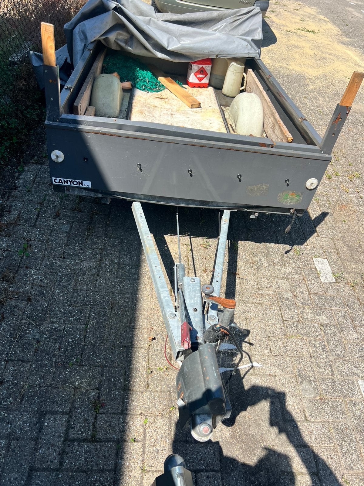 Zundapp vervoeren, Ophalen, Gebruikt