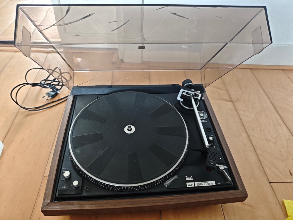 Dual CS 621 Direct Drive Platenspeler, Audio, Tv en Foto, Ophalen, Automatisch, Zo goed als nieuw, Platenspeler