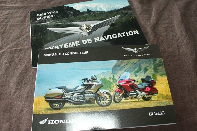 Honda GL1800 Goldwing 2017 manuel du conducteur, Ophalen of Verzenden, Honda