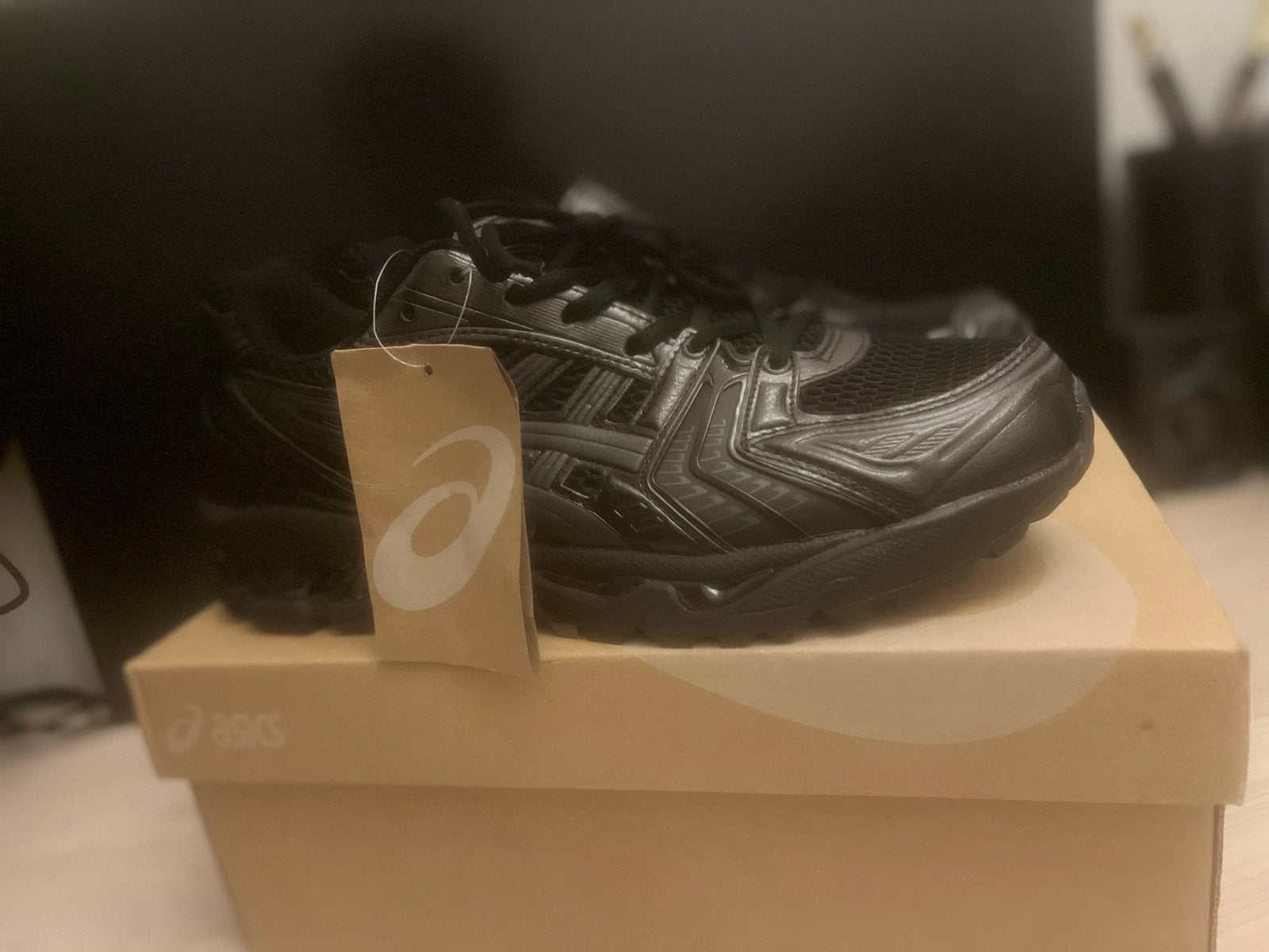 ASICS sneakers maat 43,5 - Nieuw met bon, Kleding | Heren, Schoenen, Verzenden, Zwart, Nieuw, Sneakers of Gympen