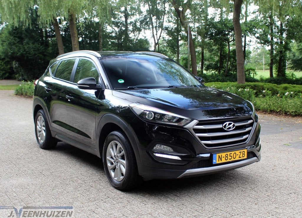 Hyundai Tucson 1.6 GDi i-Motion Bj '16 Keurige auto! NAVI, Auto's, Hyundai, Voorwielaandrijving, Stof, Gebruikt, 4 cilinders