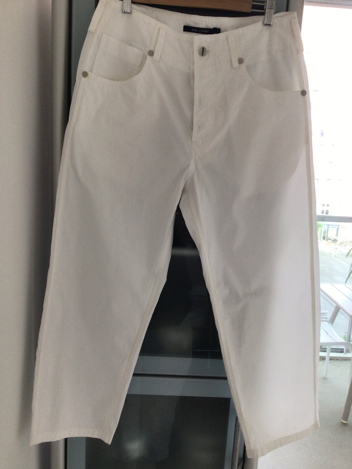 Sofie D'HOORE off-white broek - Pauw, Ophalen of Verzenden, Zo goed als nieuw, Maat 38/40 (M), Wit
