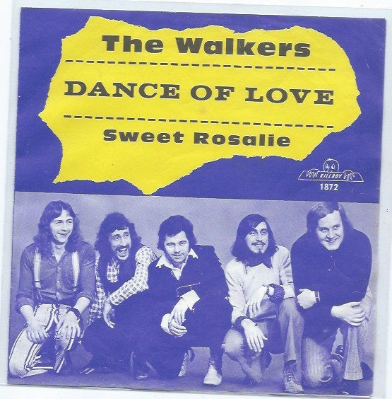 Nederpop: The Walkers- Dance of Love, Gebruikt, 7 inch, Ophalen of Verzenden, Beschermende buitenhoes