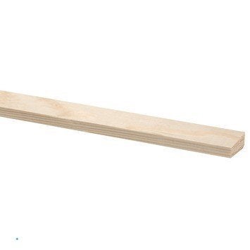Glaslat grenen 13x28 mm lengte 270 cm deklat, Huis en Inrichting, Stoffering | Vloerbedekking, Ophalen, Nieuw, 75 m² of meer, Overige typen