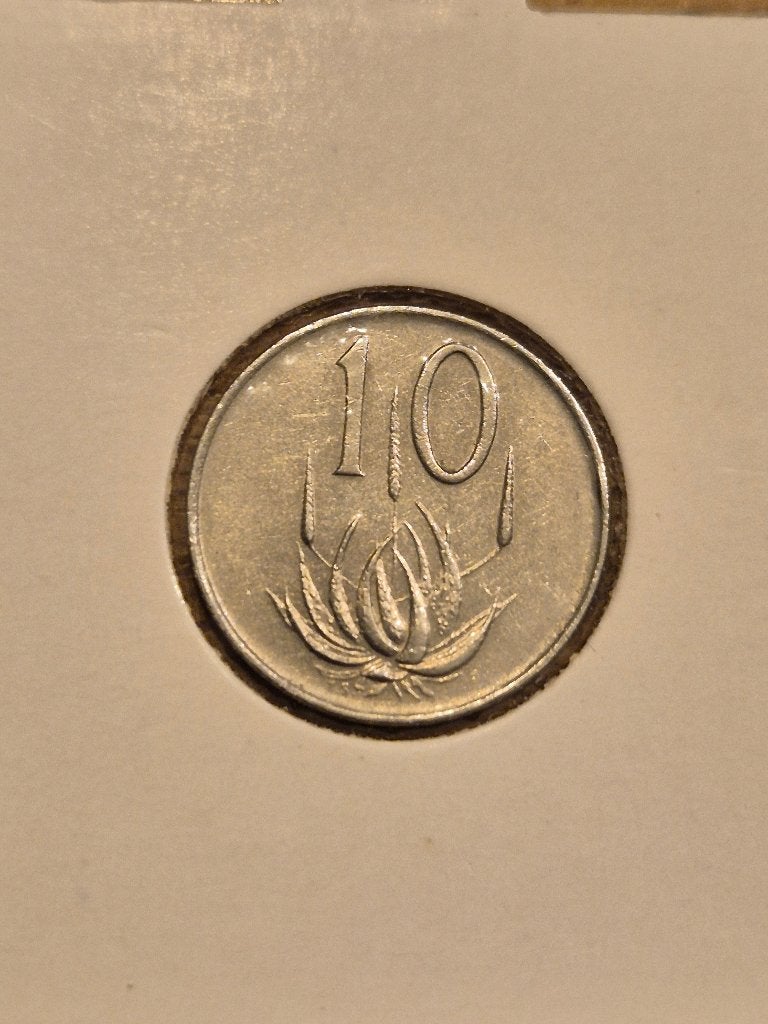 Zuid-Afrika - 10 Cent 1965 EN, Ophalen of Verzenden, Zuid-Afrika