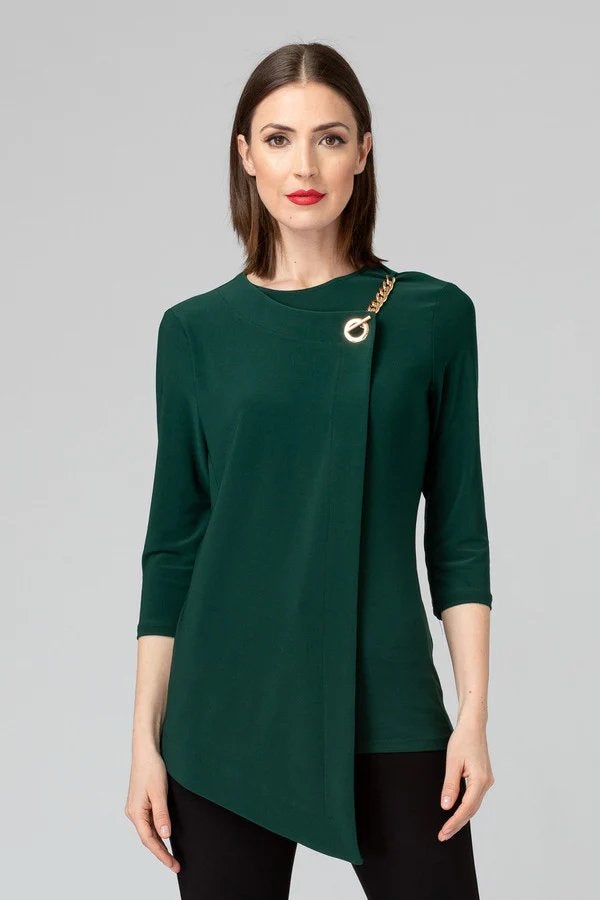 Ribkoff luxevtumiek groen met goudkleurig ketting detail M, Verzenden, Nieuw, Maat 38/40 (M), Groen