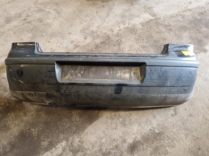 Achterbumper van een Volkswagen Polo (LC9Z), Gebruikt, -, Volkswagen, -