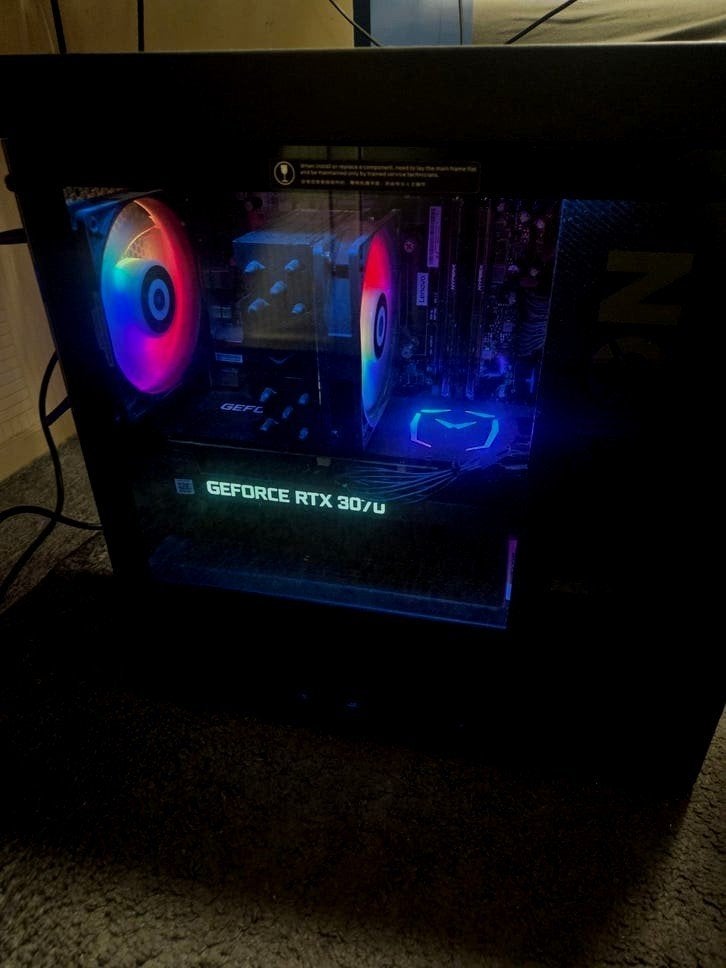 Lenovo Legion T5 Gaming PC - RTX 3070, Ryzen 7 5800, Ophalen, AMD Ryzen 7 5800 8-Core Processor, Virtual Reality, Zo goed als nieuw