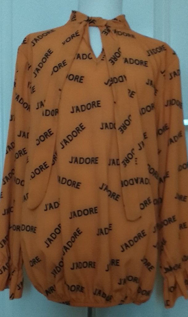 Blouse Strik Oker Geel J'adore 36 38 40 Nieuw ( Jool ), Ophalen of Verzenden, Nieuw, Maat 38/40 (M), Geel
