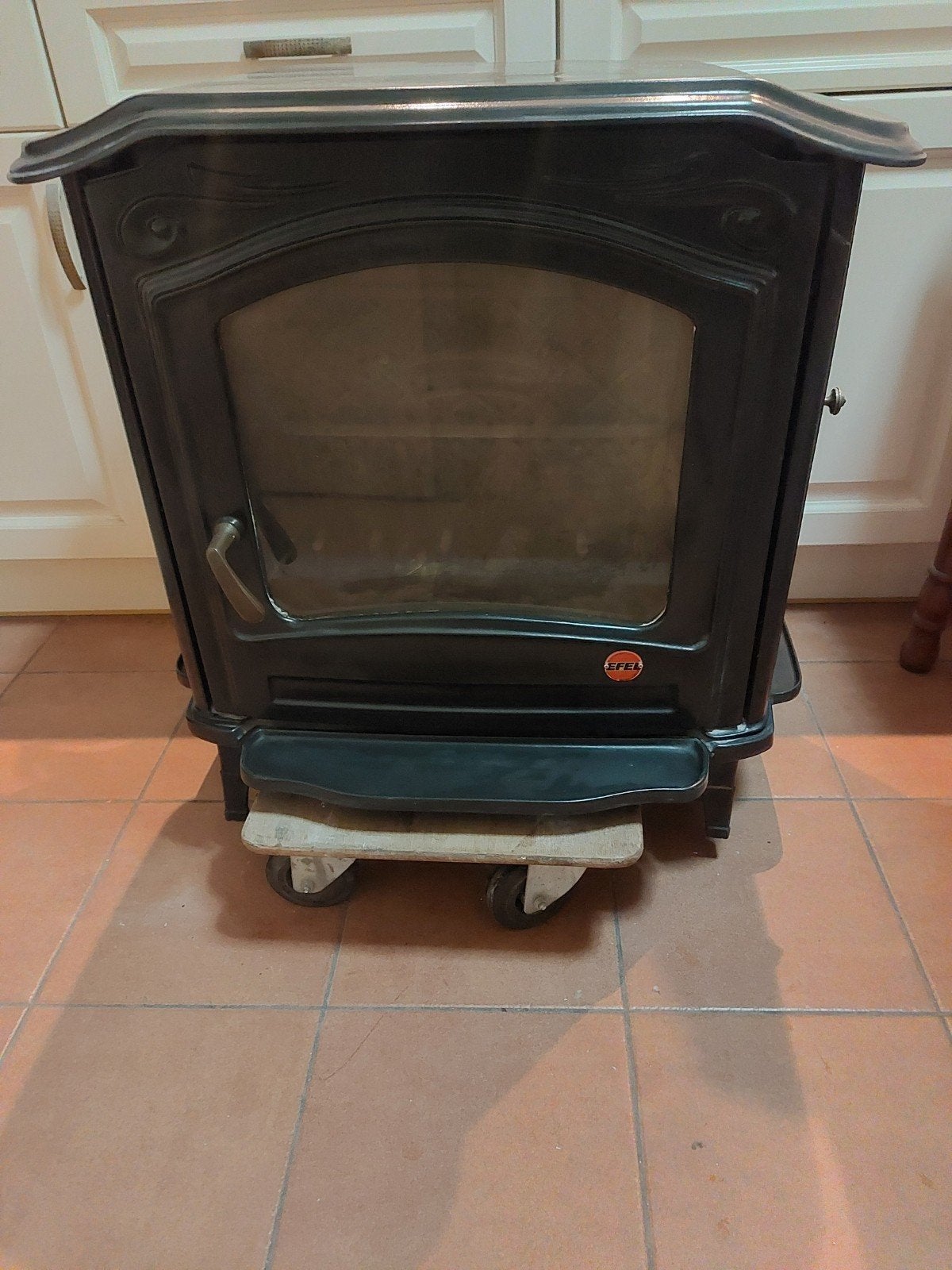 efel gashaard., Huis en Inrichting, Kachels, Ophalen, Gas, Zo goed als nieuw, Vrijstaand