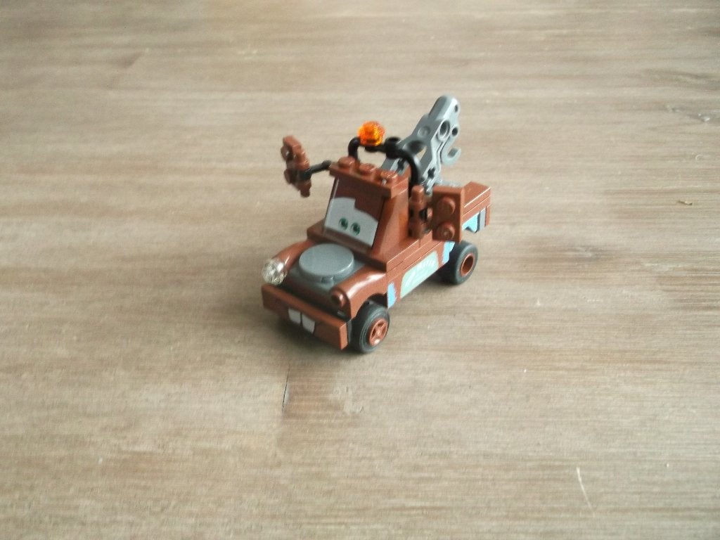 lego cars  8201 classic mater (2011), Ophalen of Verzenden, Gebruikt, Complete set, Lego