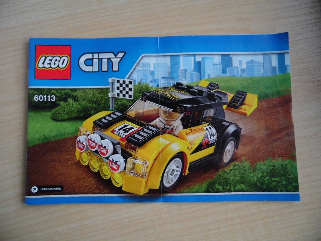 Lego City 60113 Rally Auto, City, Lego, Ophalen of Verzenden, Zo goed als nieuw