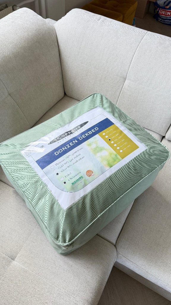 NIEUW Donzen dekbed  4-seizoenen Eendendons 2 x 2 Meter, Huis en Inrichting, Slaapkamer | Beddengoed, Nieuw, Deken of Dekbed, Tweepersoons