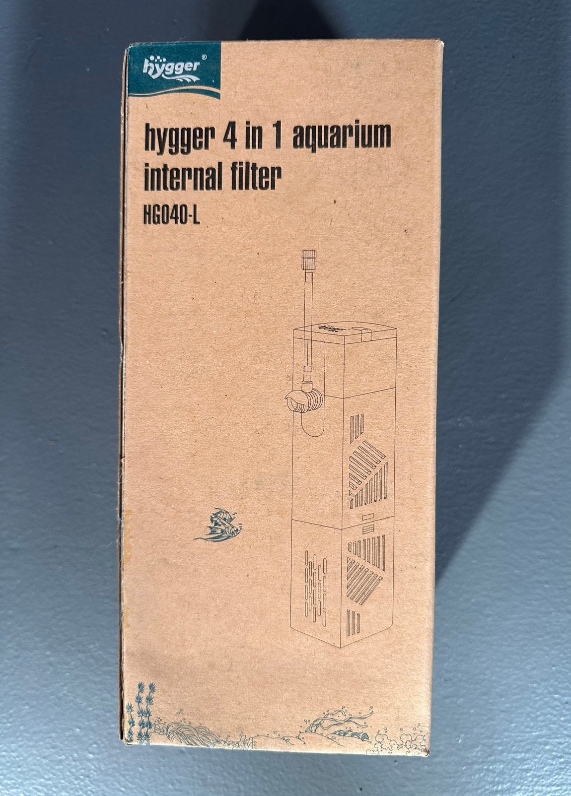 Hygger 4 in 1 aquarium filter, Dieren en Toebehoren, Vissen | Aquaria en Toebehoren, Gebruikt, Overige merken, Filter, Inclusief toebehoren