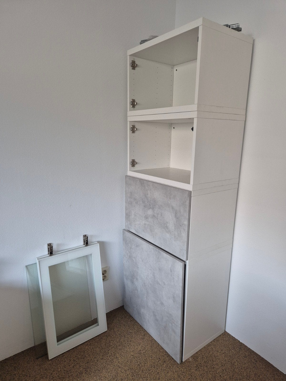 4x IKEA Besta kastjes, Ophalen, Gebruikt