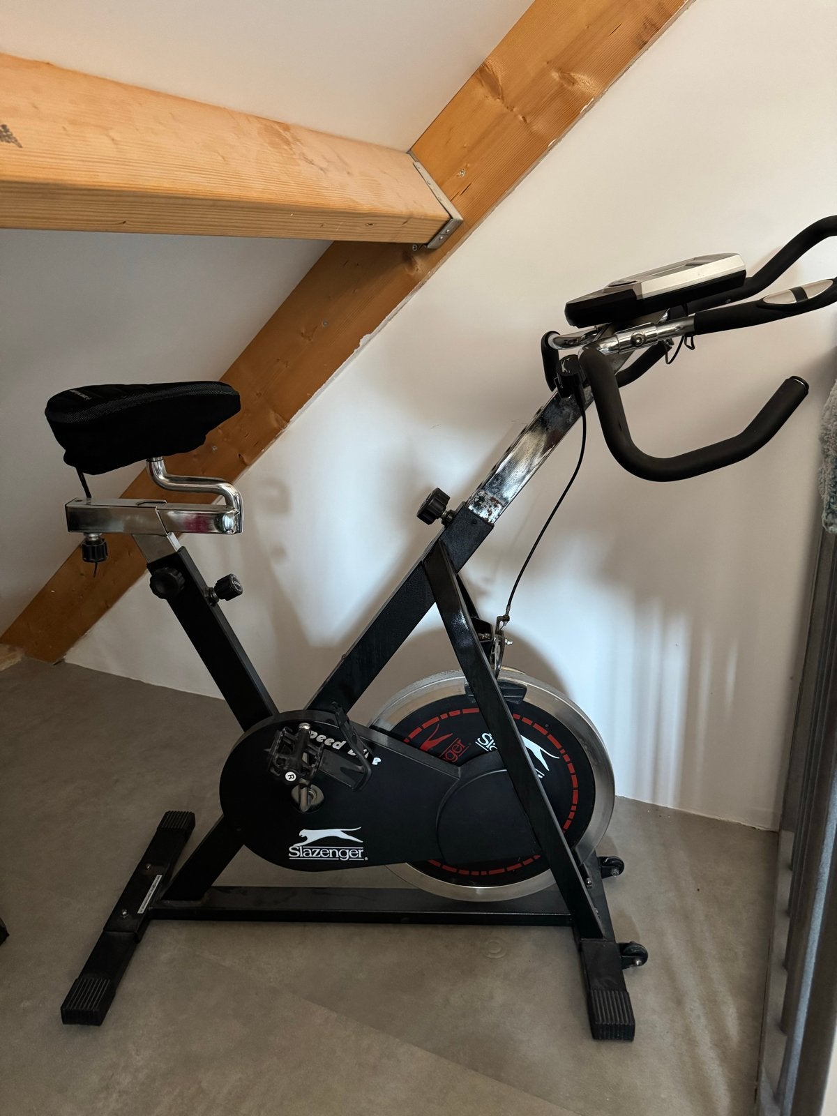 Slazenger Speed Bike Hometrainer - Goede Staat, Ophalen, Gebruikt, Metaal, Benen