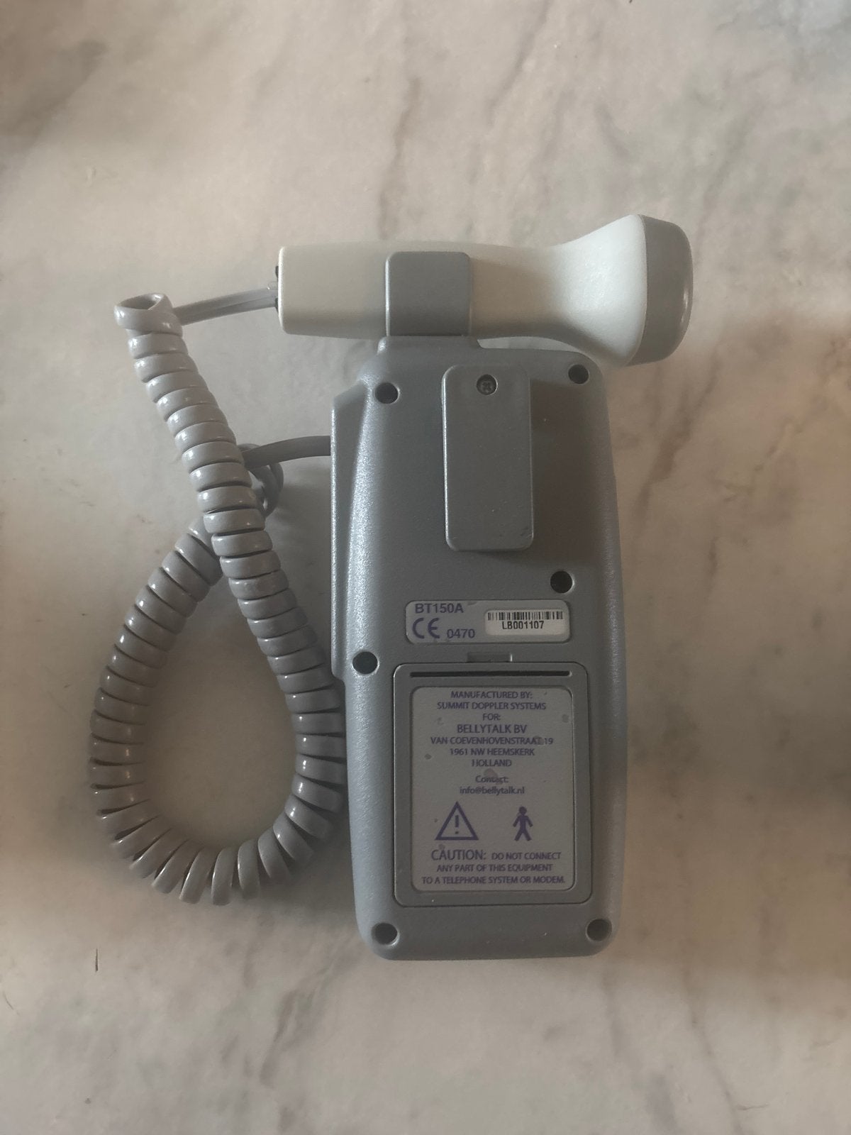 Belly Talk BT150A Foetale Doppler - Luister naar je baby, Ophalen of Verzenden, Gebruikt