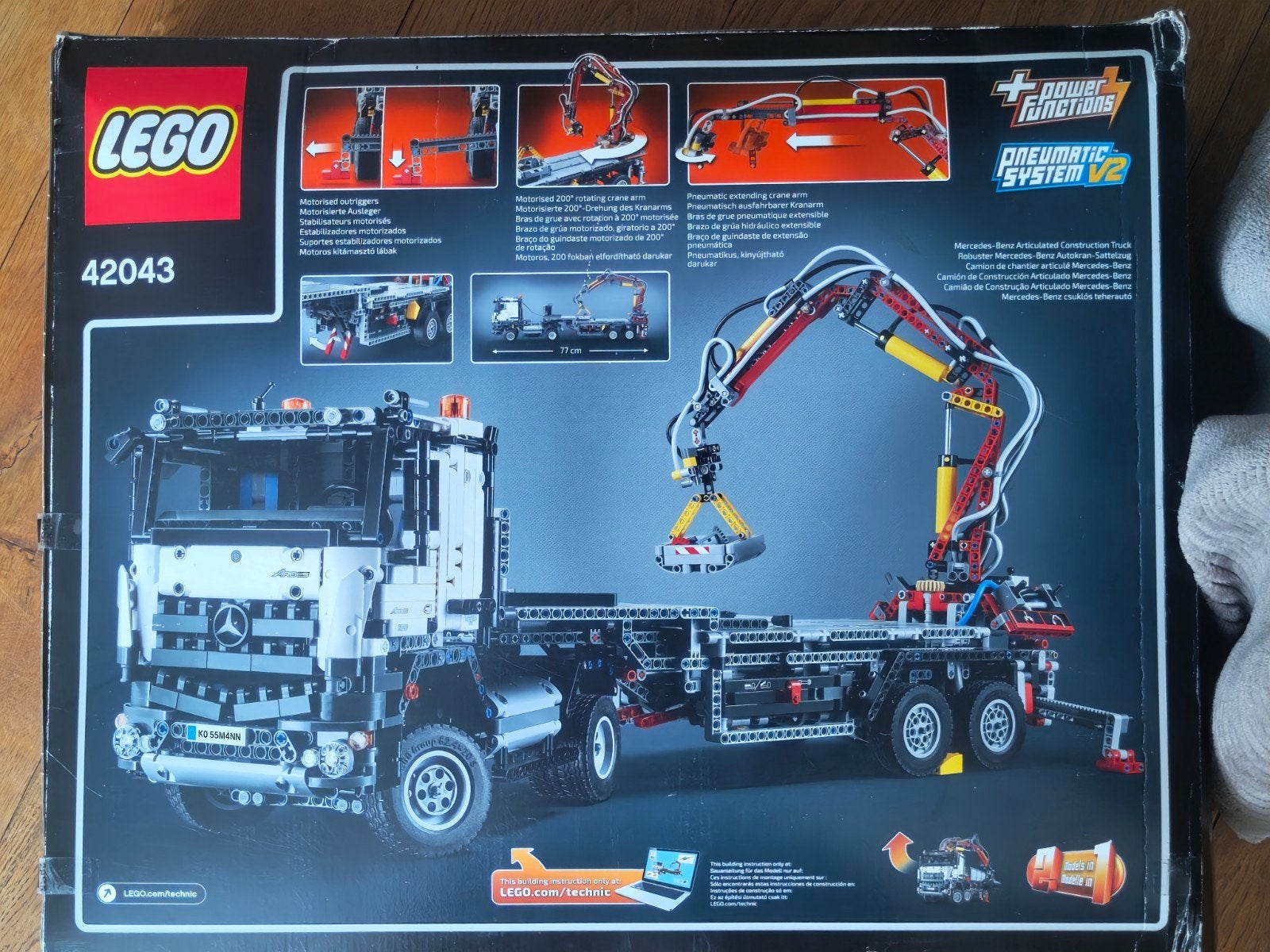 Lego Technic Mercedes Benz Arocs 42043 - Nieuw in doos, Ophalen of Verzenden