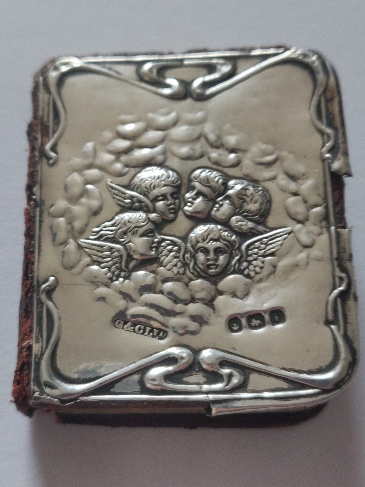 p7 bijbeltje zilver 1905, Ophalen of Verzenden, Zilver