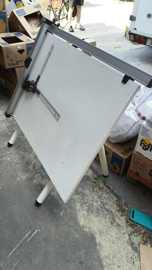 Tecnostyl 628 tekentafel / tekenmachine, Doe-het-zelf en Verbouw, Tekentafels, Ophalen, Gebruikt, Minder dan 130 cm
