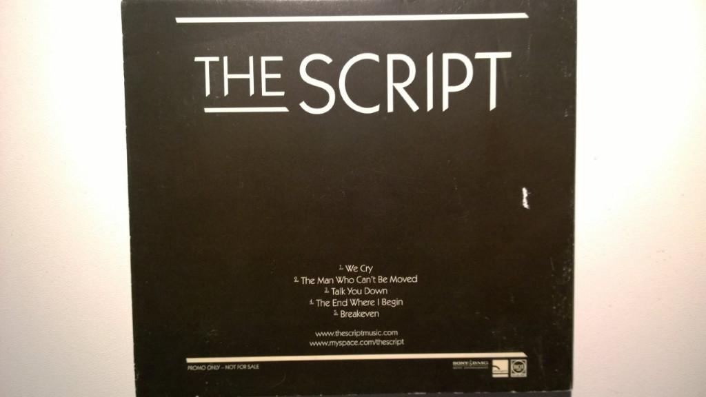 The Script - The Script (Promo), Ophalen of Verzenden, 2010 - 2019, Zo goed als nieuw