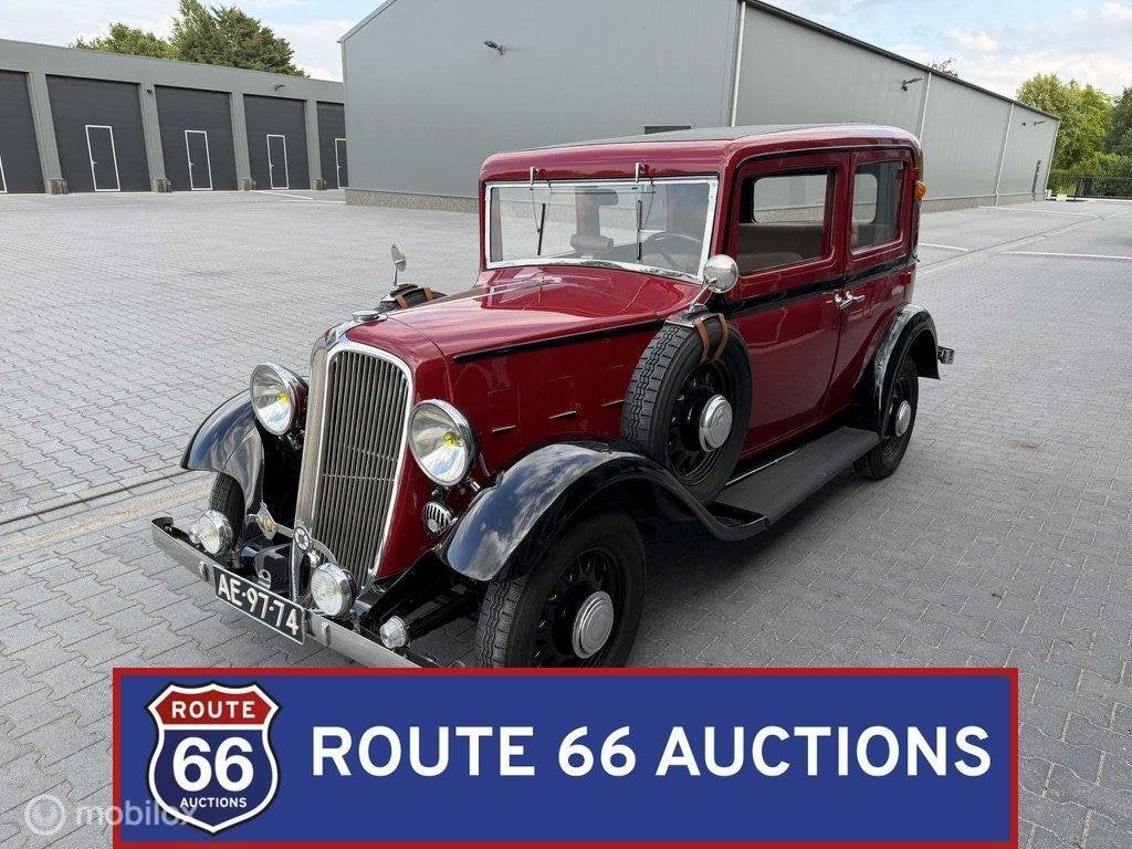 Renault Monaquatre | 1934 | Route 66 Auctions, Overige carrosserieën, Renault, Zwart, Bedrijf