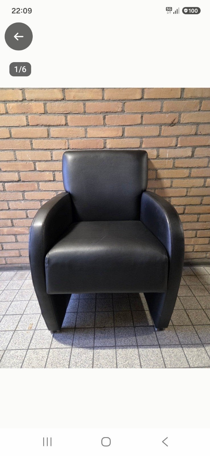 Fauteuil, Ophalen, Zo goed als nieuw, Overige materialen, Modern