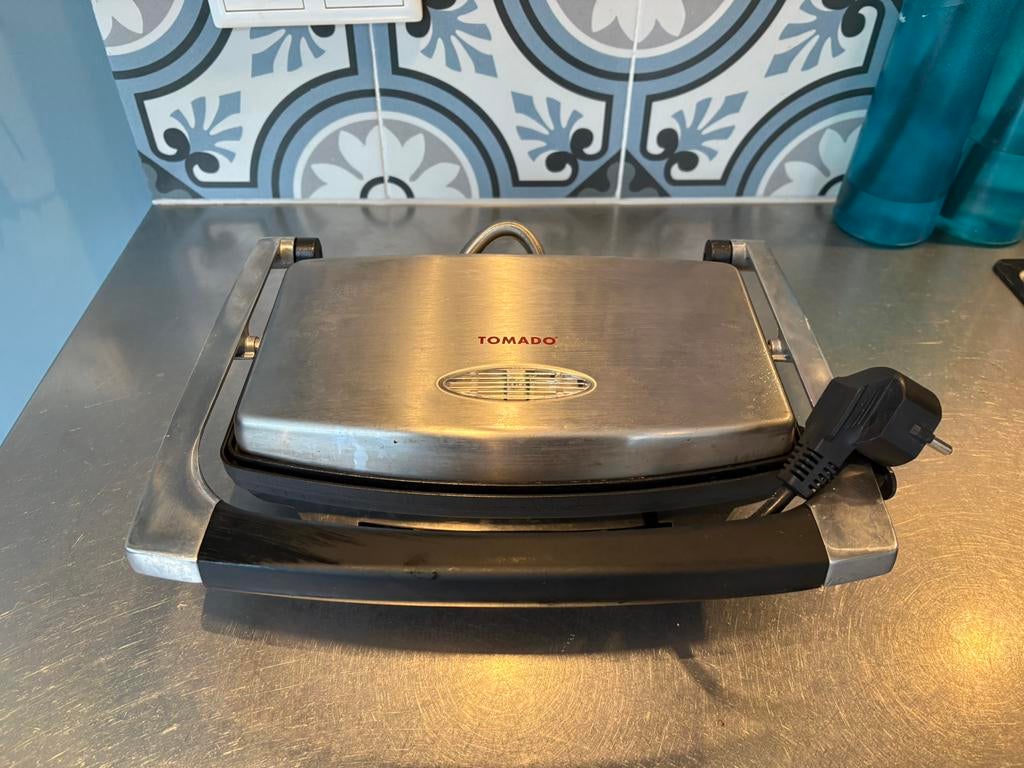 Contactgrill Tomado, Ophalen of Verzenden, Gebruikt