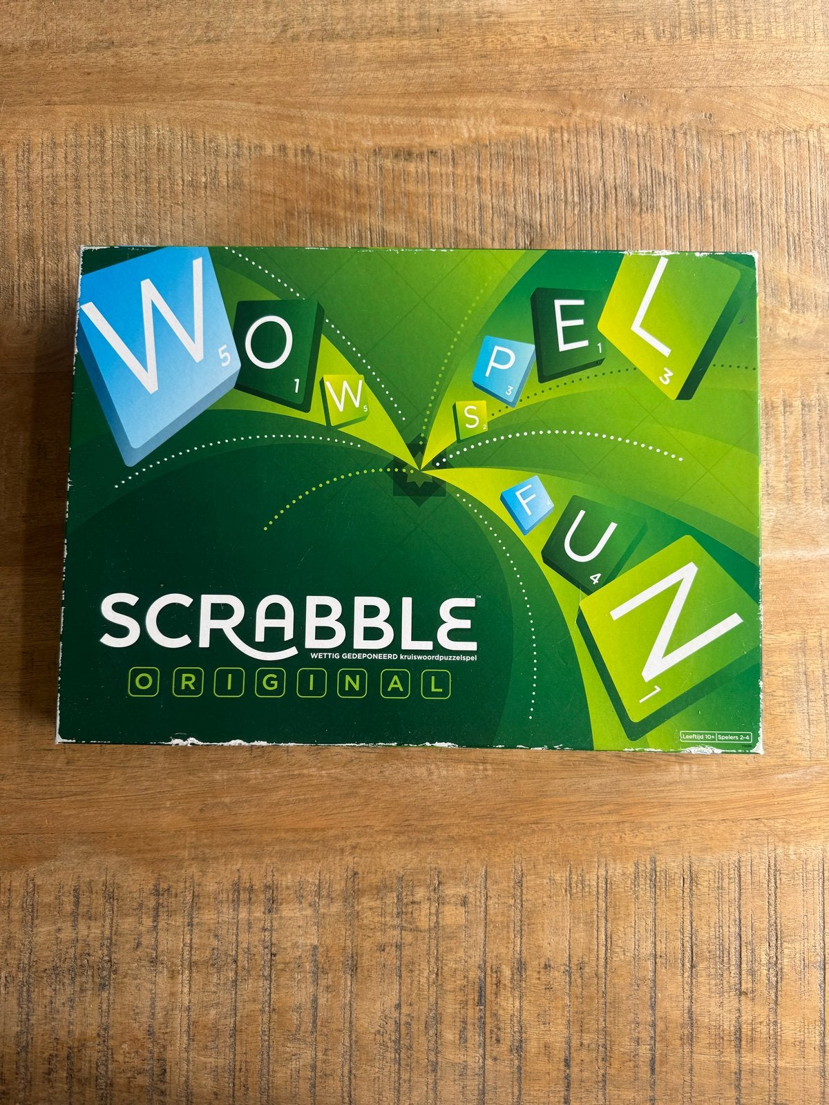Scrabble Original Bordspel - Compleet en in goede staat, Een of twee spelers, Ophalen, Gebruikt