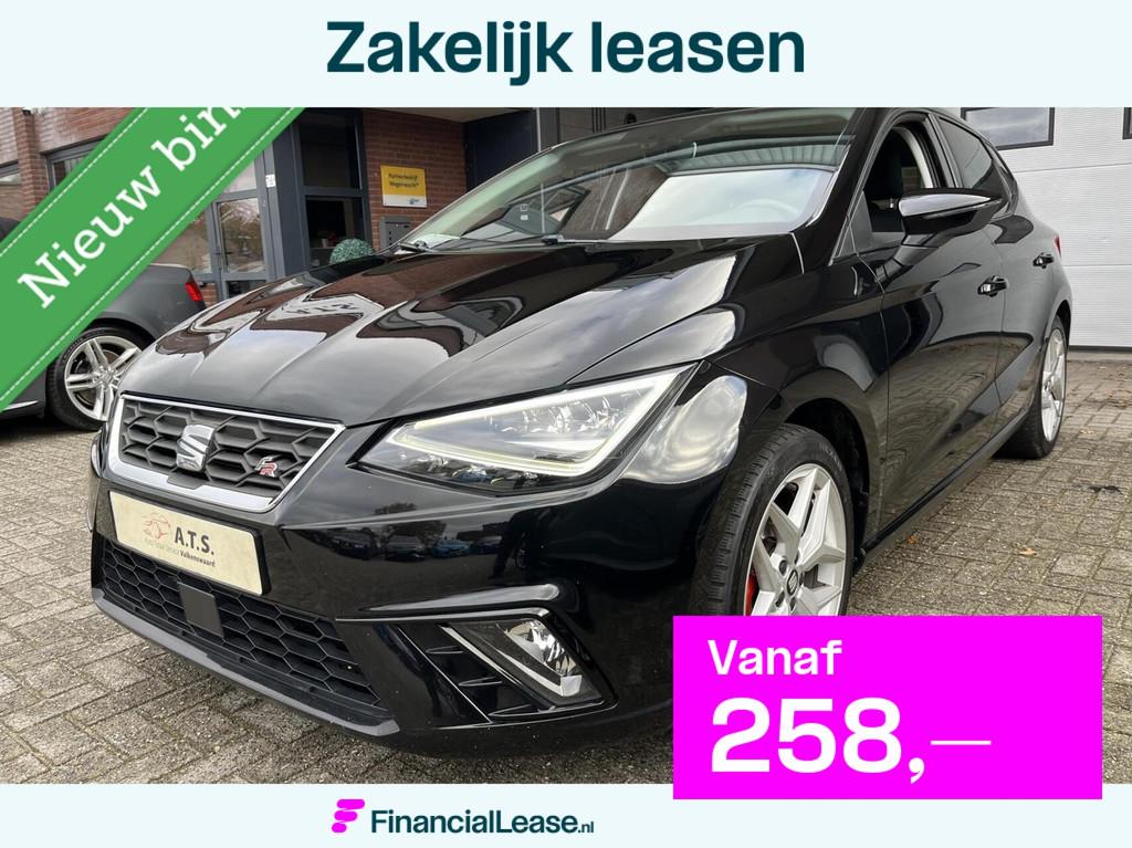 Seat Ibiza 1.0 TSI FR 116PK 6-BAK*NAVI*LED*CLIMA*PDC*CRUISE*, Gebruikt, Euro 6, 116 pk, Bedrijf