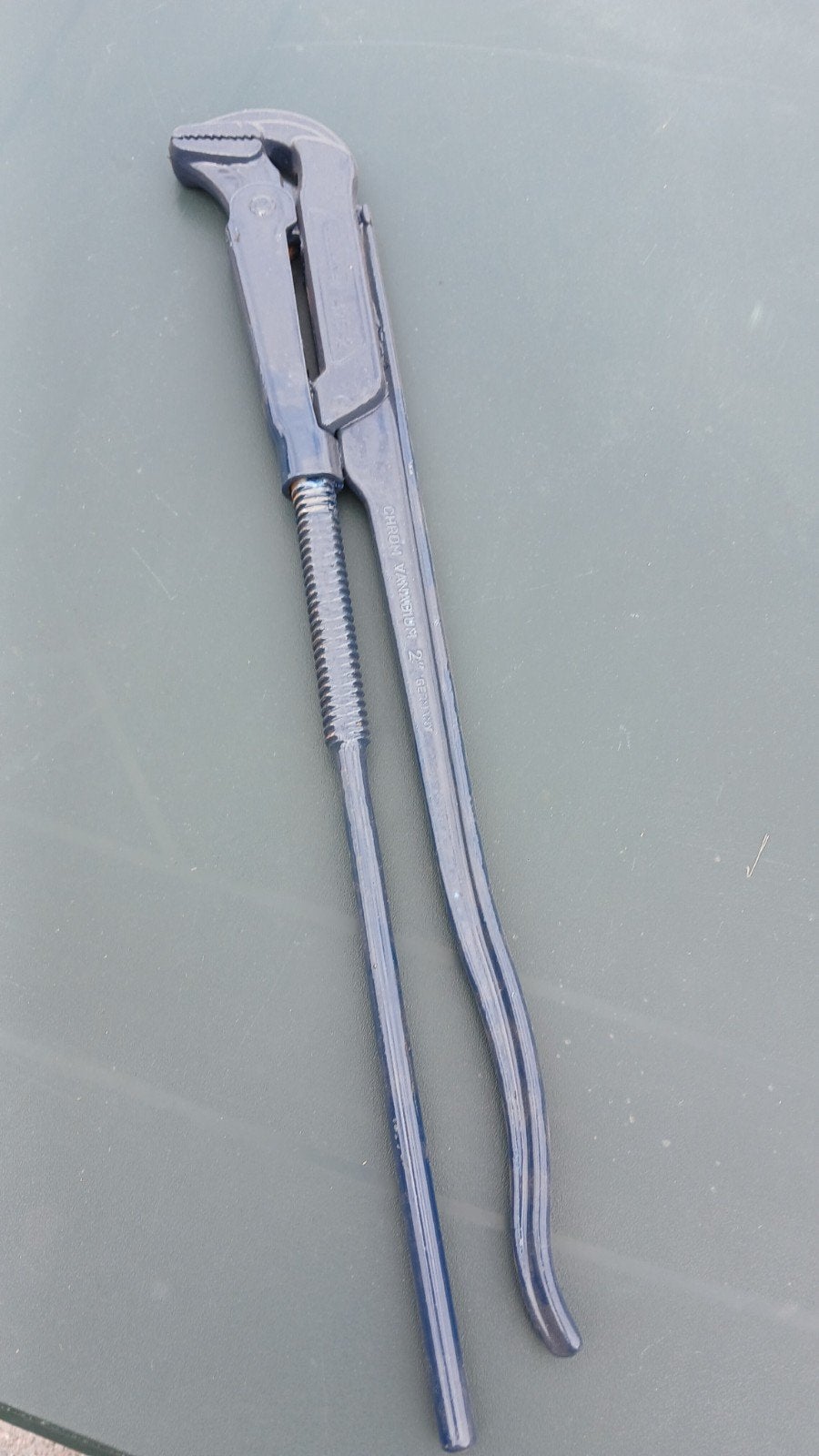 Chrome Vanadium buizentang, Ophalen, Gebruikt