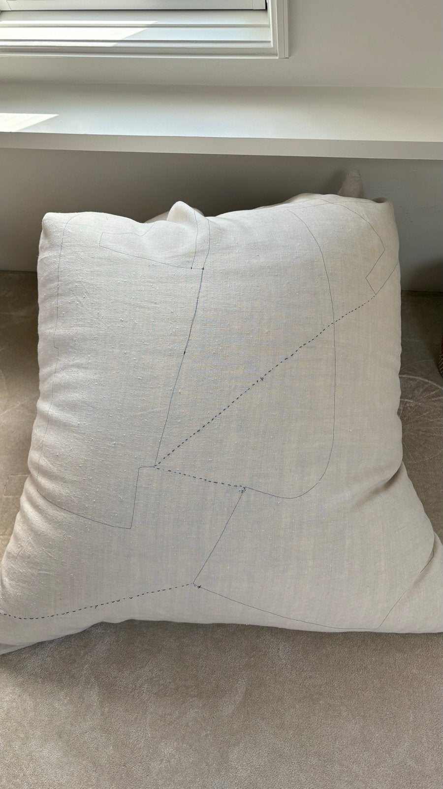 Sukha Amsterdam Zitzak - Comfortabel en Stijlvol, Ophalen of Verzenden, Gebruikt, Beige, Zitzak