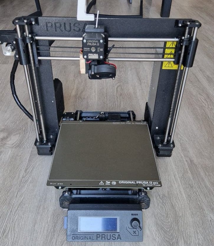 Prusa i3 MK3S 3D-printer, Ophalen of Verzenden, Gebruikt