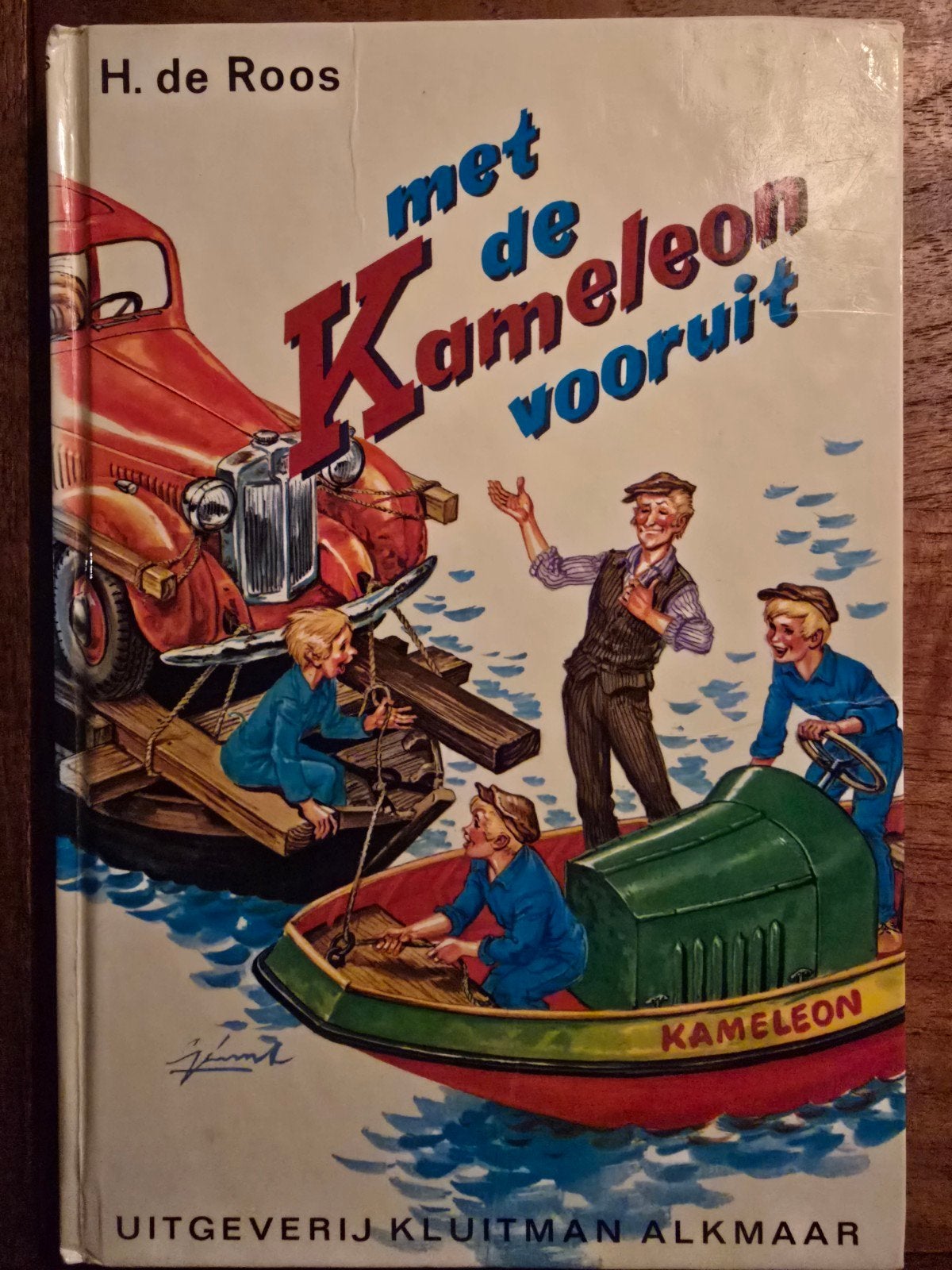 Met de Kameleon Vooruit - H. de Roos (Vintage Boek), Boeken, Ophalen of Verzenden, Gelezen, H. de Roos, Fictie algemeen