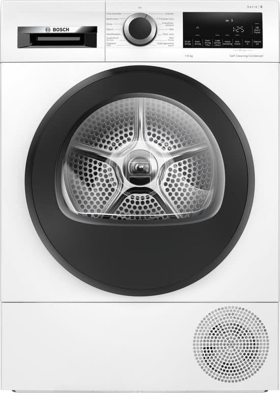 Bosch WQG245D7NL Serie 6 Warmtepompdroger 9 kg, Witgoed en Apparatuur, Triple J Online, Info@triplejonline.nl, De Spinnekop 9