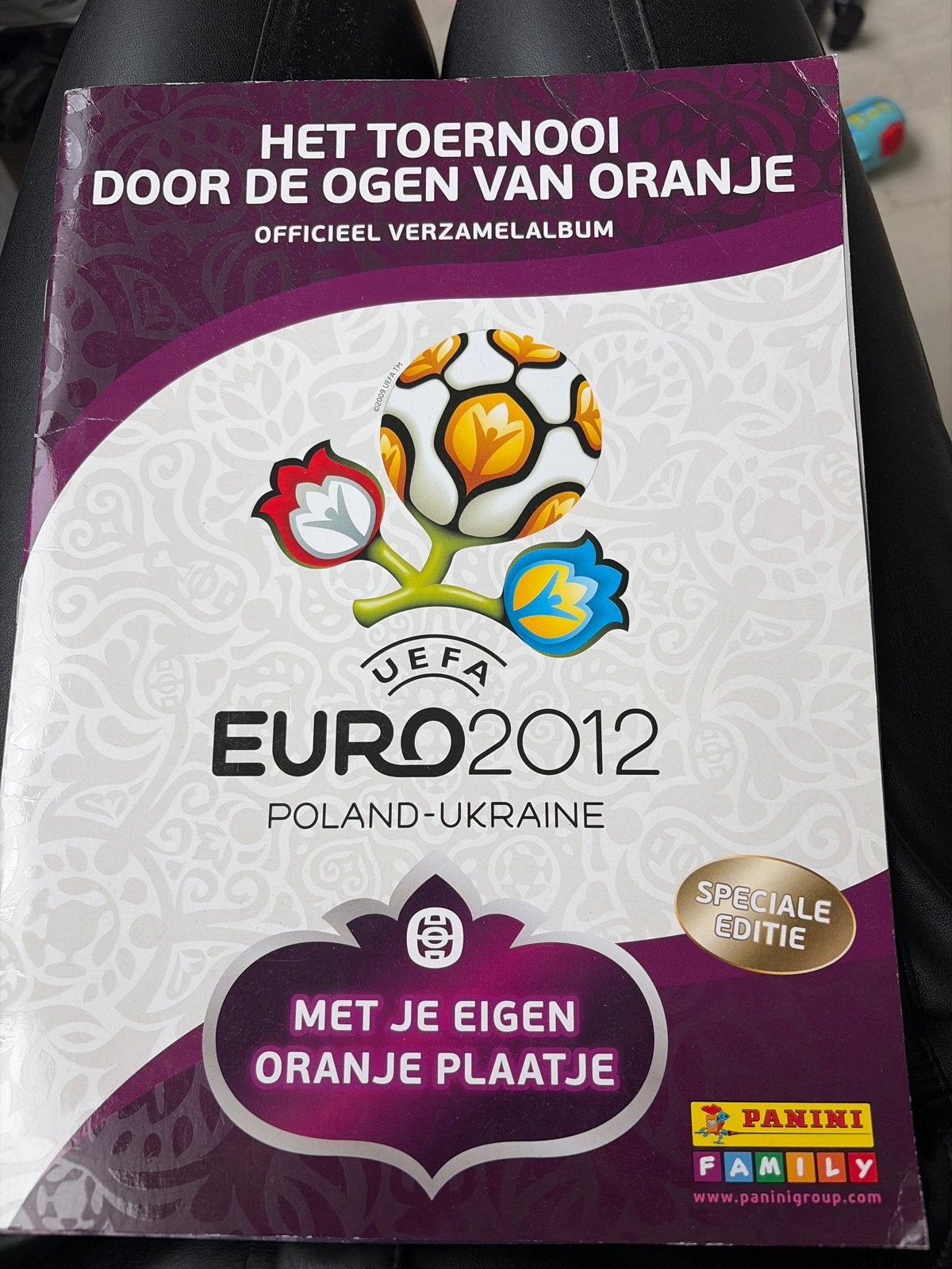 Panini UEFA EURO 2012 Verzamelalbum, Ophalen of Verzenden, Zo goed als nieuw, Stickers en Plaatjes