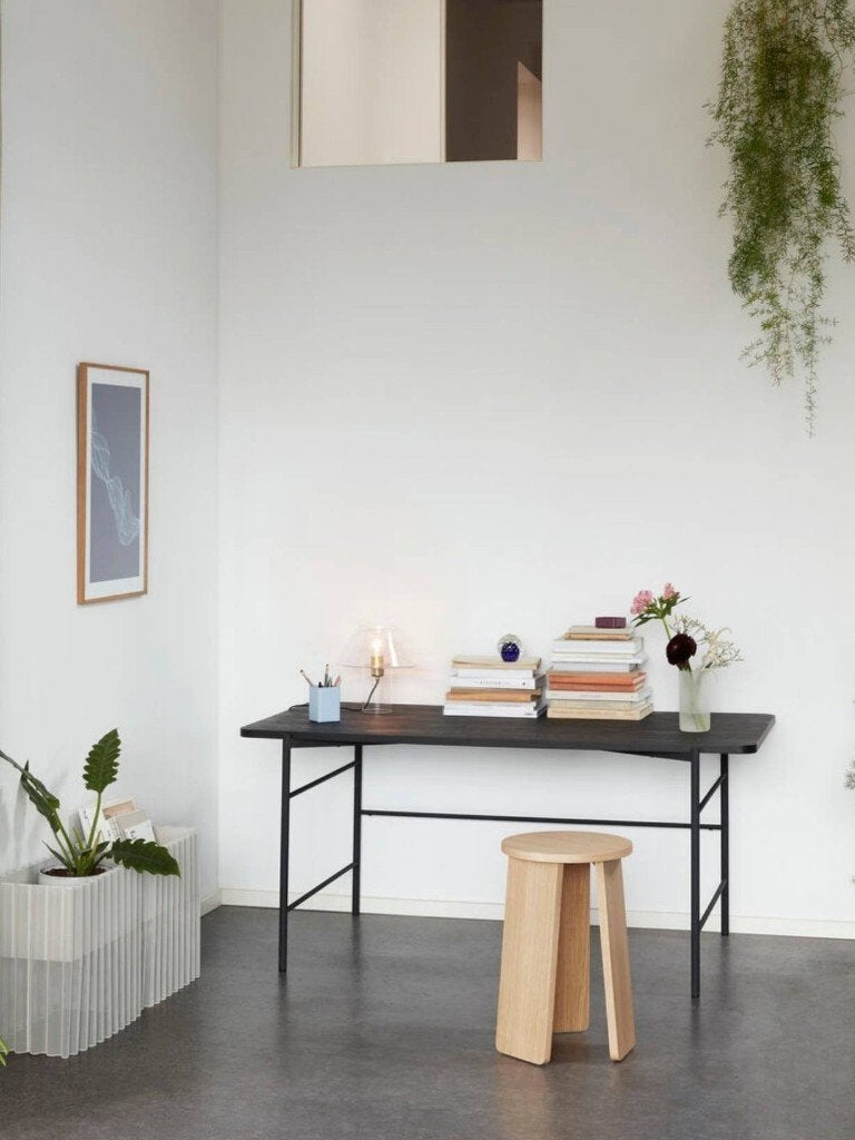 Design bureau van Deens merk Hübsch interior, Huis en Inrichting, 160 cm, Gebruikt, Scandinavisch, Hout