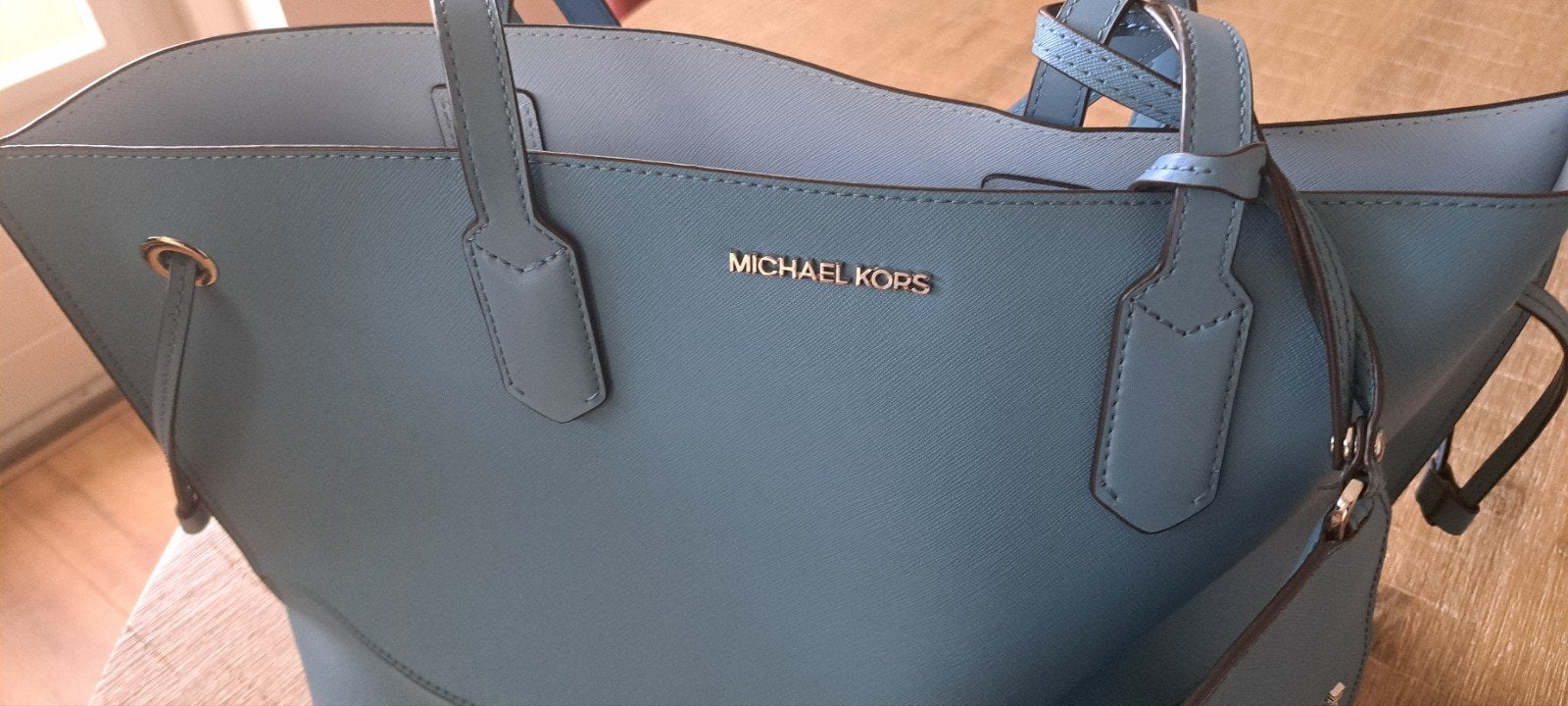 Michael Kors damestas, Ophalen, Zo goed als nieuw, Blauw, Shopper