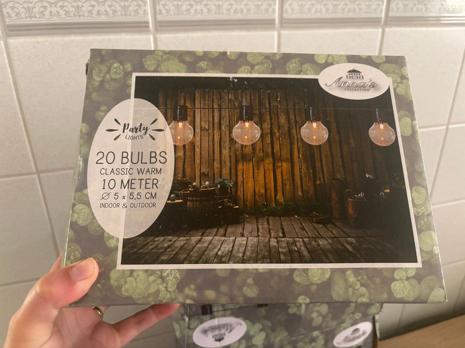 4x Lichtslinger Feestverlichting 10m met 20 lampjes, Kunststof, Minder dan 50 watt, Overige typen, Nieuw