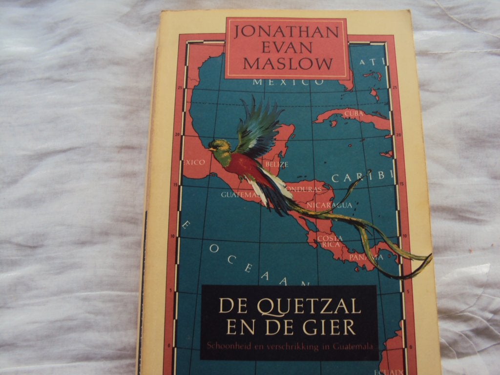 De Quetzal en de gier, Ophalen of Verzenden, Gelezen, Jonathan Evan Maslow, Midden-Amerika