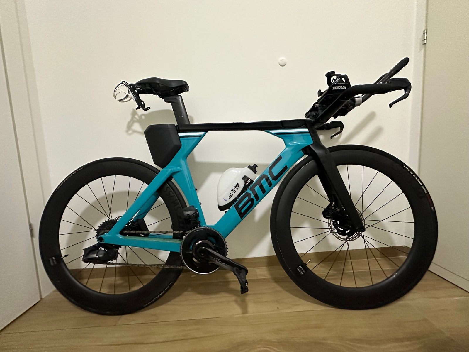 BMC Timemachine TM01 - Top Triathlonfiets, 28 inch, Carbon, Heren, Zo goed als nieuw