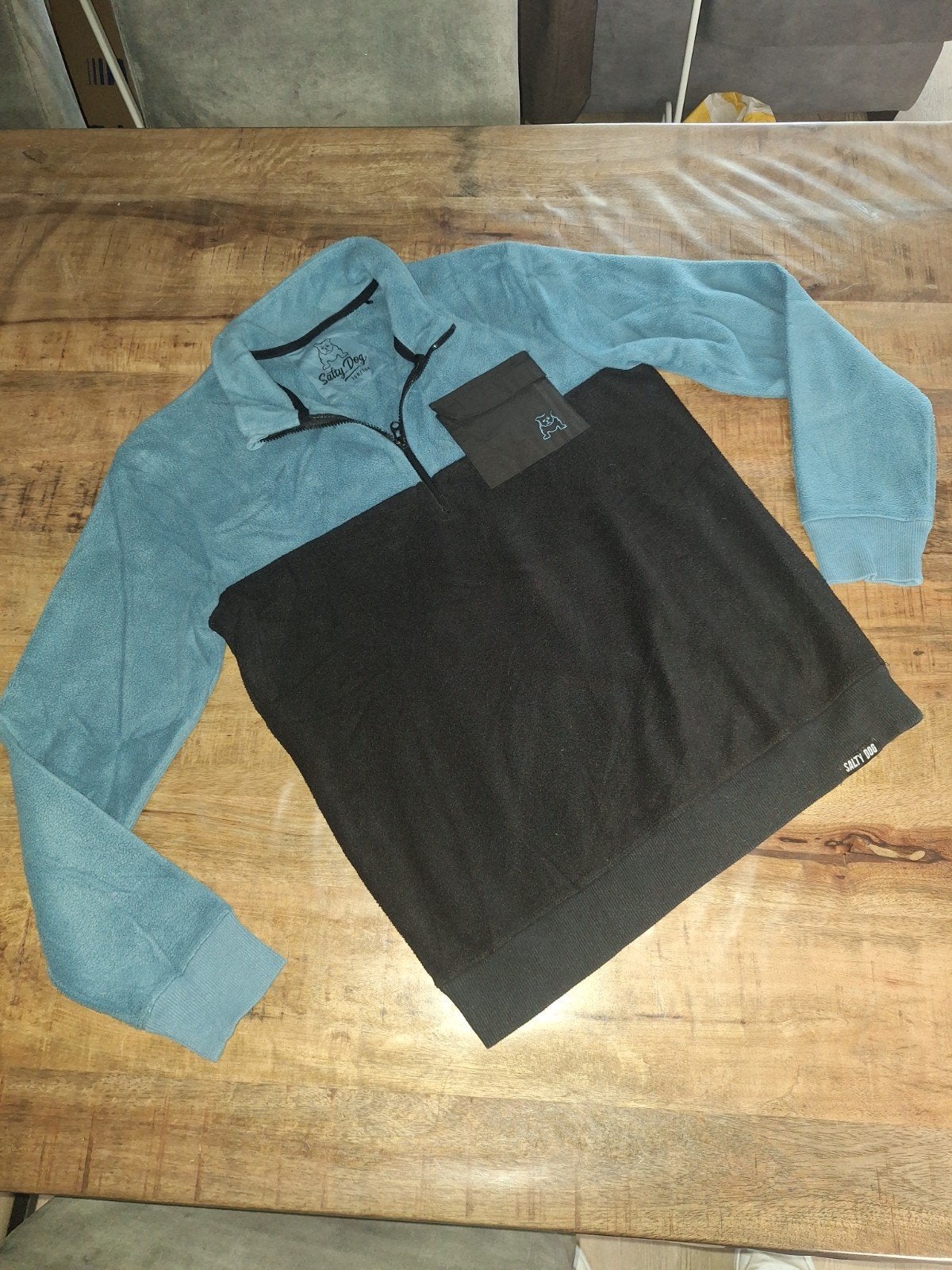 Salty dog fleece trui maat 158/164, Ophalen of Verzenden, Gebruikt, Jongen, Trui of Vest
