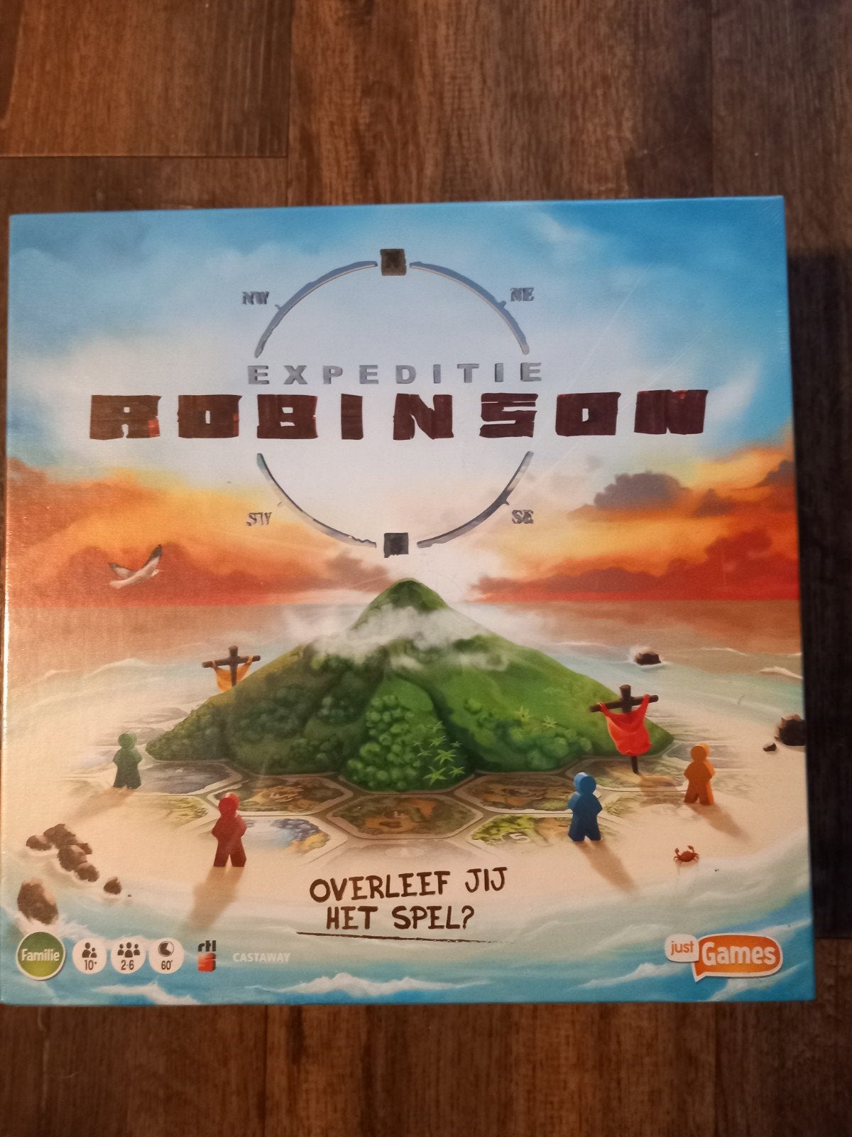 Expeditie Robinson Bordspel - Nieuw in plastic, Drie of vier spelers, Ophalen, Nieuw