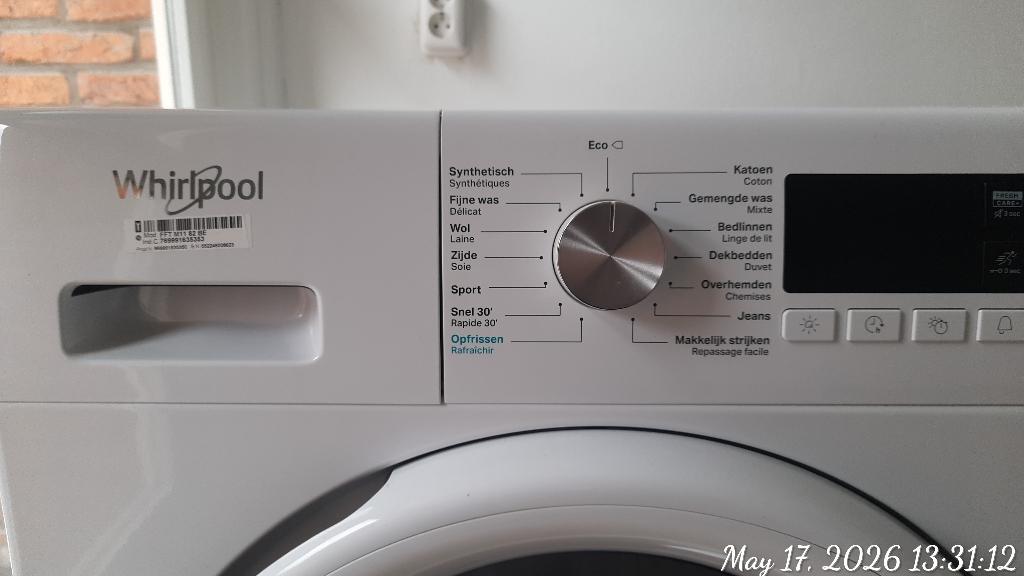 Dryer, Witgoed en Apparatuur, Ophalen, 6 tot 8 kg, Luchtafvoer, Zo goed als nieuw
