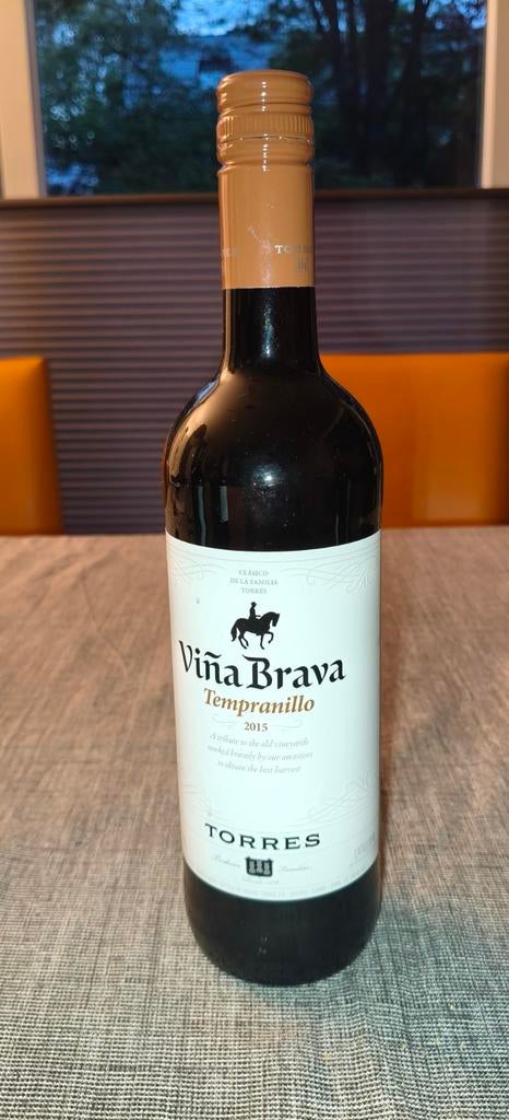 Viña Brava Tempranillo 2015 - Torres Rode Wijn, Spanje, Nieuw, Ophalen of Verzenden, Rode wijn
