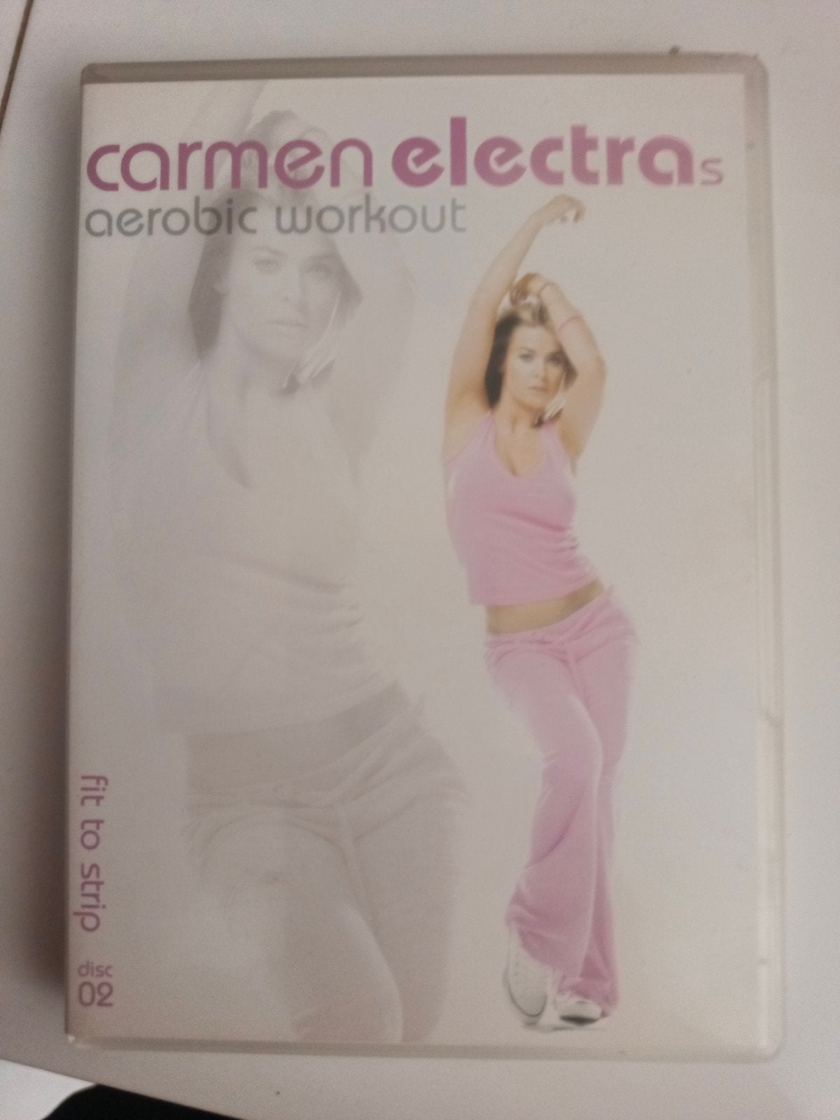 Carmen Electra's Aerobic Workout DVD - Fit to Strip Disc 02, Alle leeftijden, Workout, Ophalen of Verzenden, Yoga, fitness of dans