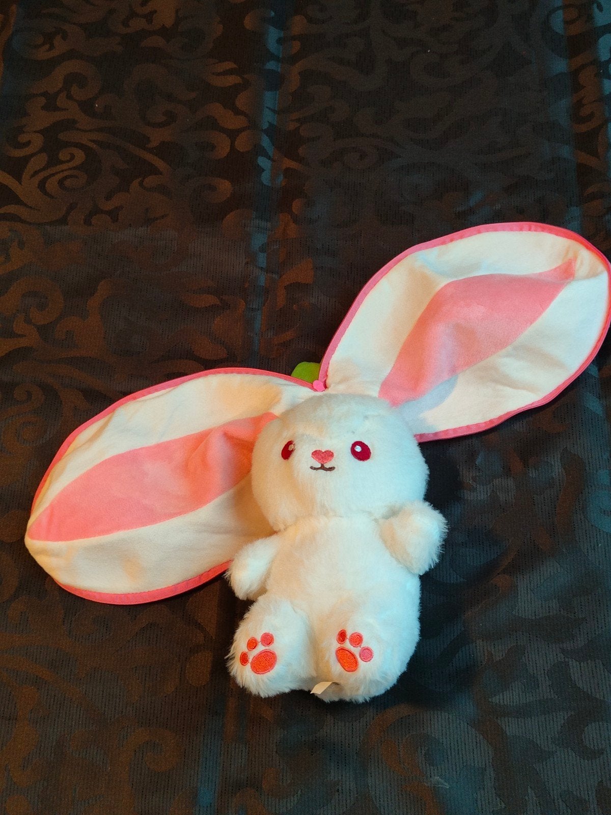 Konijn Knuffel Tasje - 24cm, Kinderen en Baby's, Konijn, Ophalen of Verzenden, Zo goed als nieuw, Middelgroot (20 tot 80 cm)