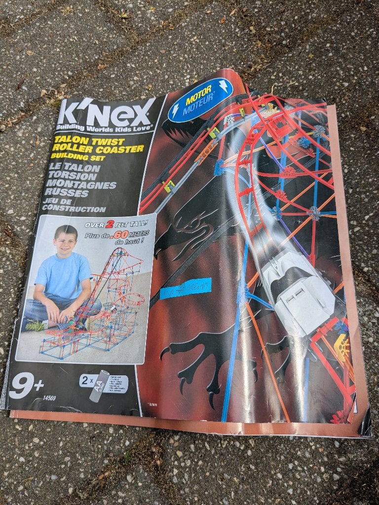 Achtbaan van knex, Ophalen of Verzenden, Gebruikt, K'nex